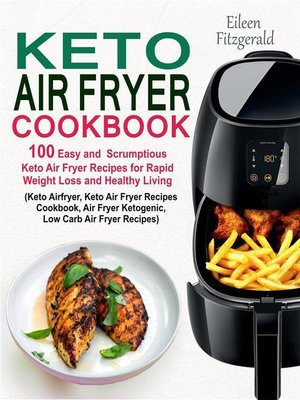 cover image of Keto Air Fryer Cookbook